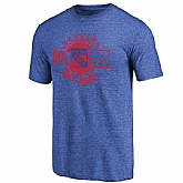 Men's New York Rangers Fanatics Branded Personalized Insignia Tri Blend T-Shirt Royal FengYun,baseball caps,new era cap wholesale,wholesale hats